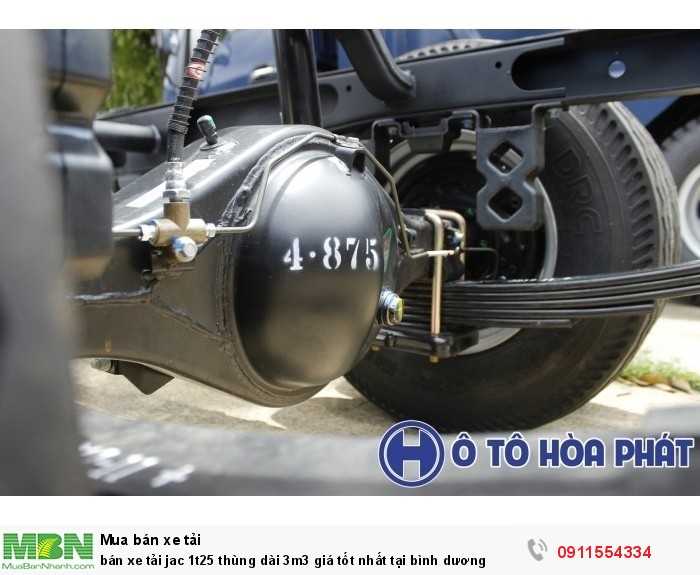Bán xe tải Jac 1t25 thùng dài 3m3 giá tốt nhất tại Bình Dương