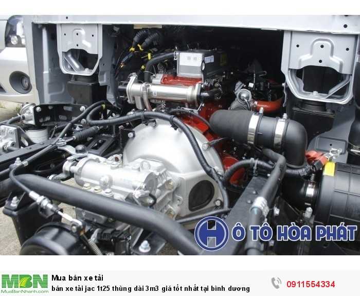 Bán xe tải Jac 1t25 thùng dài 3m3 giá tốt nhất tại Bình Dương