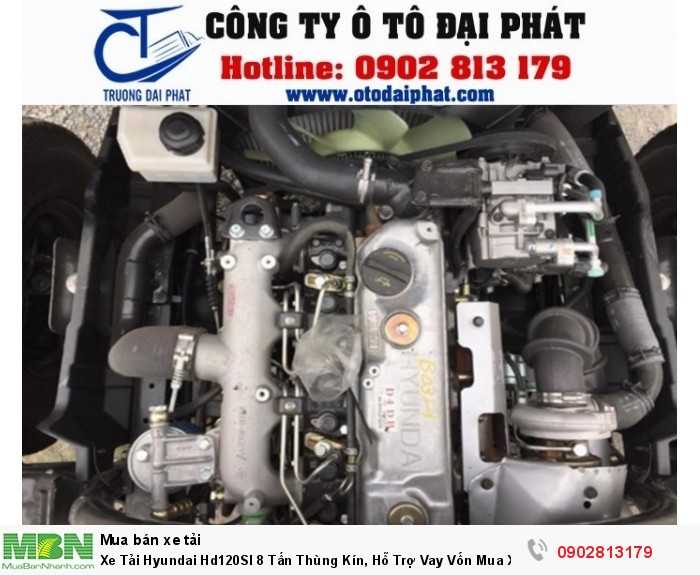Xe Tải Hyundai Hd120Sl 8 Tấn Thùng Kín, Hỗ Trợ Vay Vốn Mua Xe Trả Góp 80%