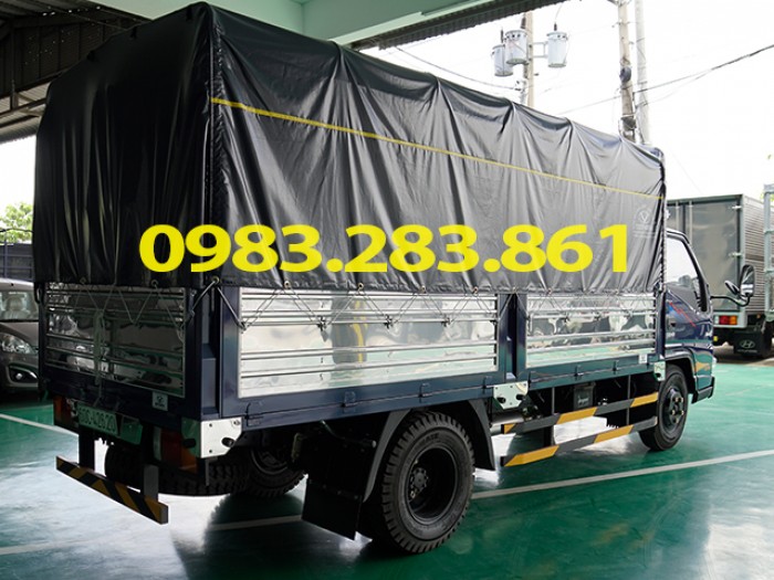 Bán xe tải dothanh iz49 2t3 trả góp, 2t3 iz49 thùng mui bạt - xe có sẵn giao liền tận nhà.