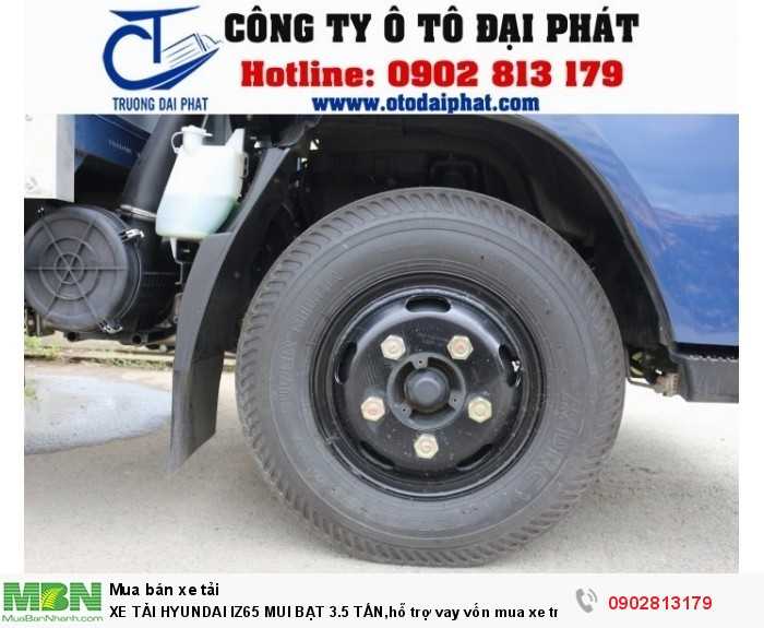 XE TẢI HYUNDAI IZ65 MUI BẠT 3.5 TẤN,hỗ trợ vay vốn mua xe trả góp 80%