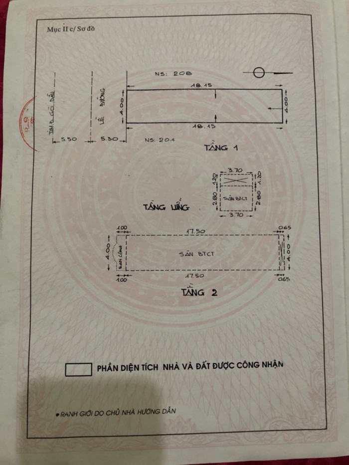 Bán Nhà Mt 206 Gò Dầu phường Tân Quý Q Tân Phú.Dt 4x18,5m.1 trệt 2 lầu