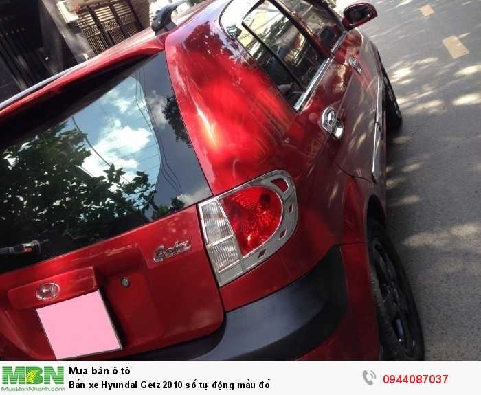 Bán xe Hyundai Getz 2010 số tự động màu đỏ