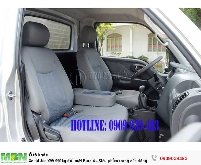 Xe tải Jac X99 990kg đời mới Euro 4 - Siêu phẩm trong các dòng xe cùng phân khúc. Chỉ với 60 triệu là có xe.