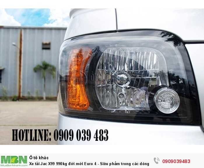 Xe tải Jac X99 990kg đời mới Euro 4 - Siêu phẩm trong các dòng xe cùng phân khúc. Chỉ với 60 triệu là có xe.