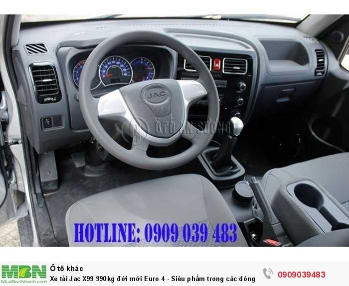Xe tải Jac X99 990kg đời mới Euro 4 - Siêu phẩm trong các dòng xe cùng phân khúc. Chỉ với 60 triệu là có xe.