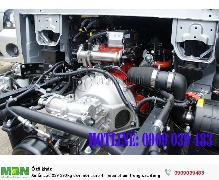 Xe tải Jac X99 990kg đời mới Euro 4 - Siêu phẩm trong các dòng xe cùng phân khúc. Chỉ với 60 triệu là có xe.