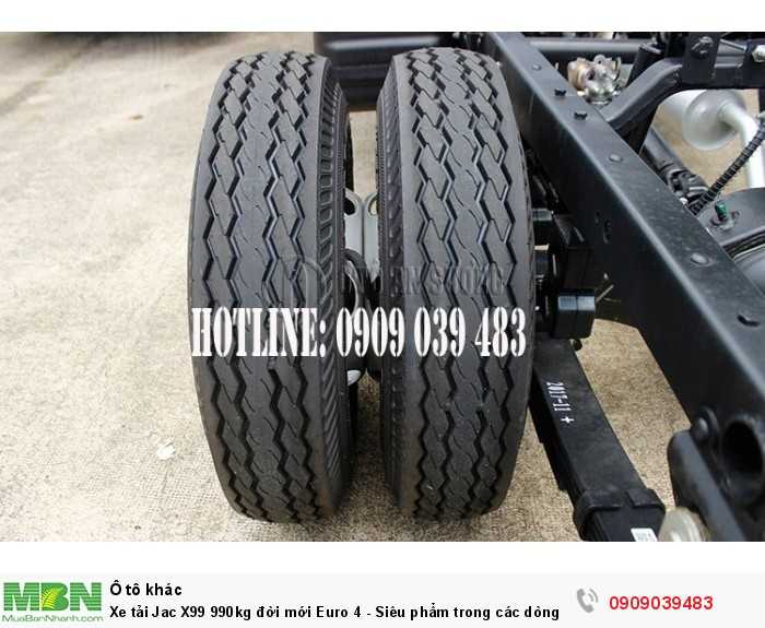 Xe tải Jac X99 990kg đời mới Euro 4 - Siêu phẩm trong các dòng xe cùng phân khúc. Chỉ với 60 triệu là có xe.