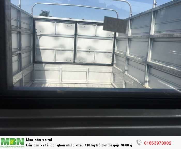 Cần bán xe tải Dongben nhập khẩu 710 kg hổ trợ trảgóp 70-80 giá trị xe