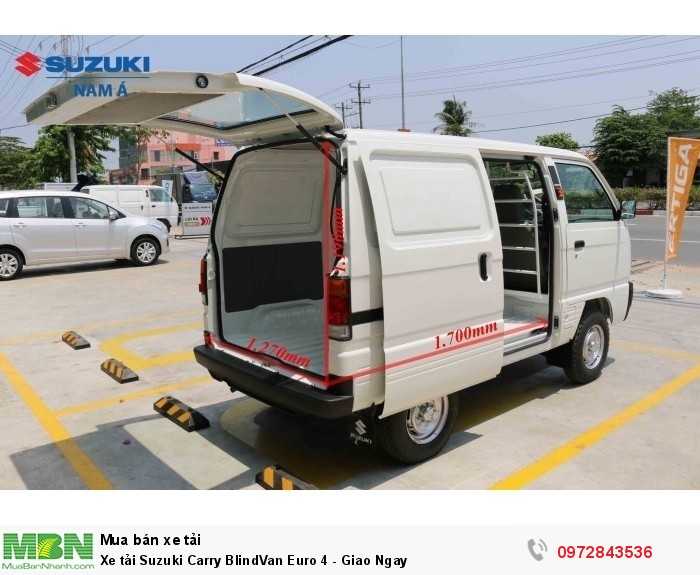 Xe tải Suzuki Carry BlindVan Euro 4 - Giao Ngay