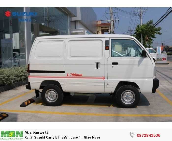 Xe tải Suzuki Carry BlindVan Euro 4 - Giao Ngay