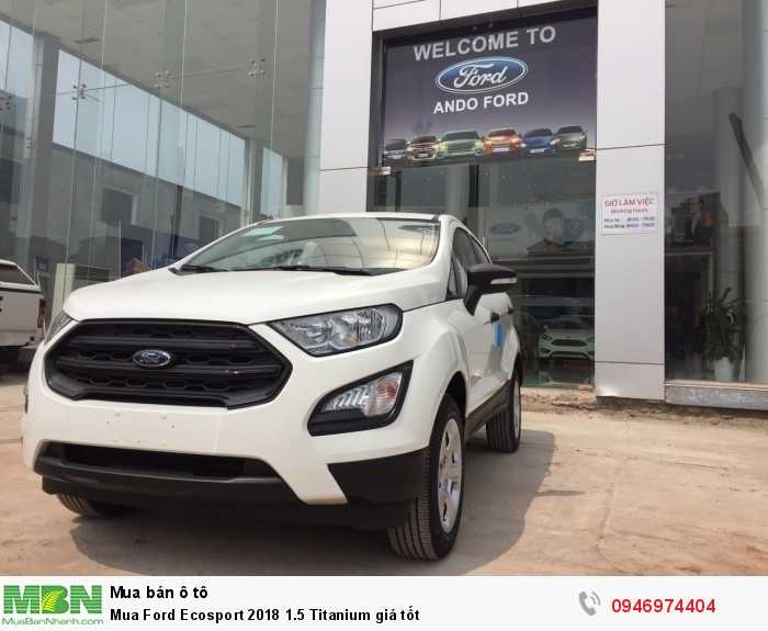Mua Ford Ecosport 2018 1.5 Titanium giá tốt