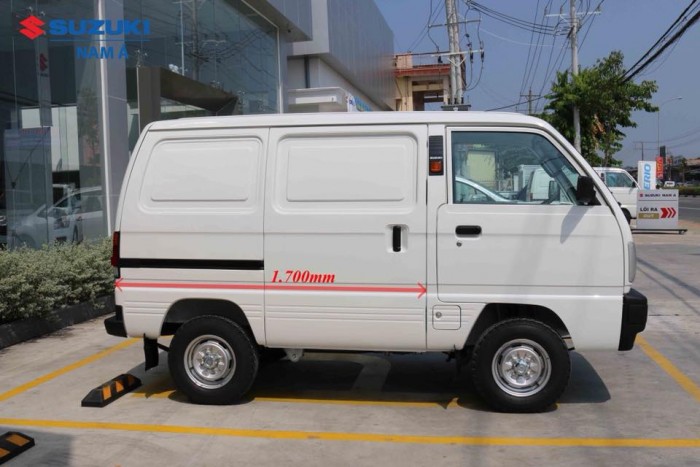 Xe SUZUKI BLIND VAN tải trọng 580kh , giải phấp vận chuyển trong nội thành