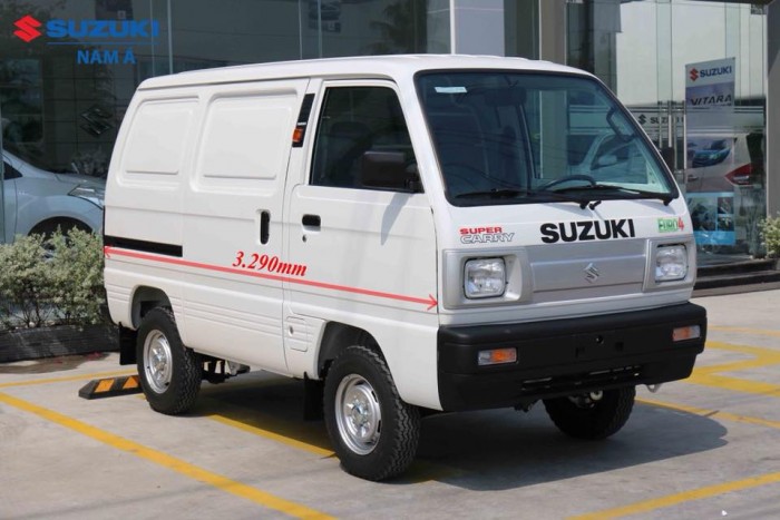 Xe SUZUKI BLIND VAN tải trọng 580kh , giải phấp vận chuyển trong nội thành