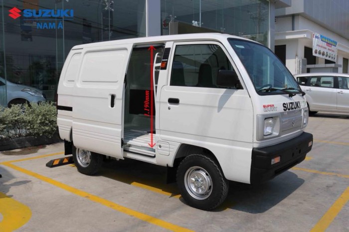 Xe SUZUKI BLIND VAN tải trọng 580kh , giải phấp vận chuyển trong nội thành