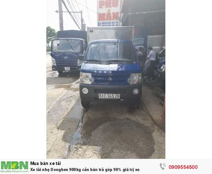 Xe tải nhẹ Dongben 900kg cần bán trả góp 90% giá trị xe