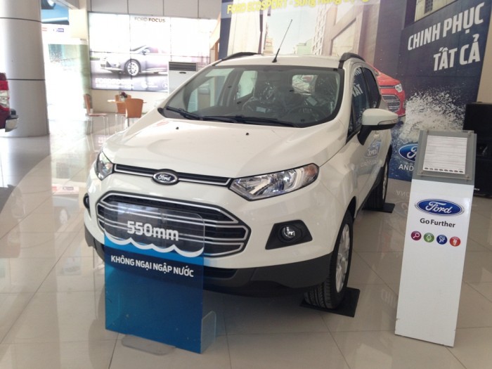 Ford Ecosport Trend AT 2018 màu trắng