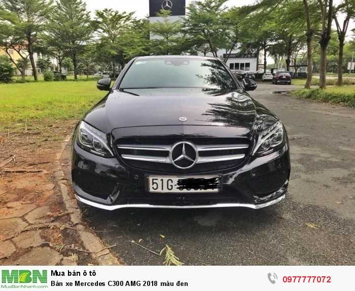 Bán xe Mercedes C300 AMG 2018 màu đen