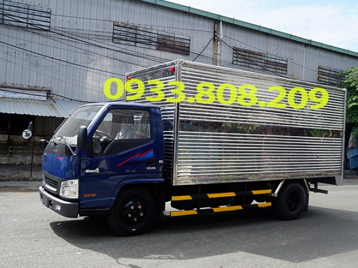 Công ty oto dothanh giới thiệu xe tai iz49 2t2 thung kin,hỗ trợ vay đến 90% — xe có sẵn giao liền.