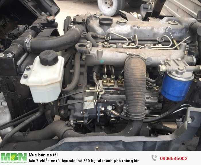 Bán 7 Chiếc Xe Tải Hyundai Hd 350 Hạ Tải Thành Phố Thùng Kín