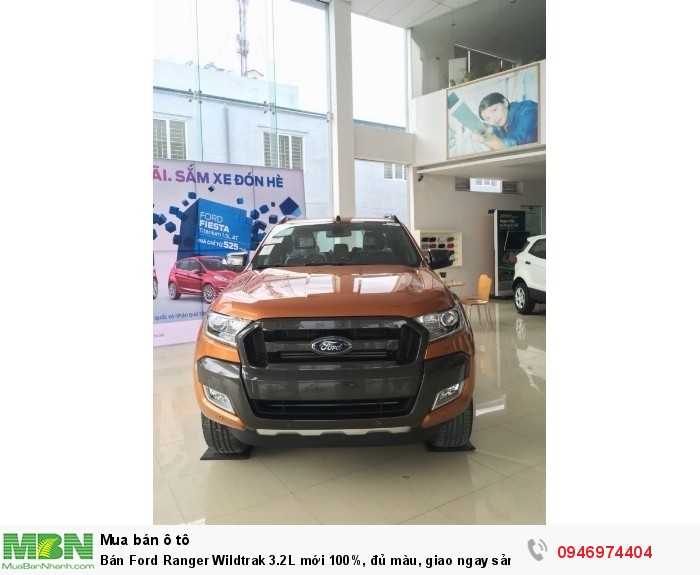 Bán Ford Ranger Wildtrak 3.2L mới 100%, đủ màu, giao ngay sản xuất năm 2018