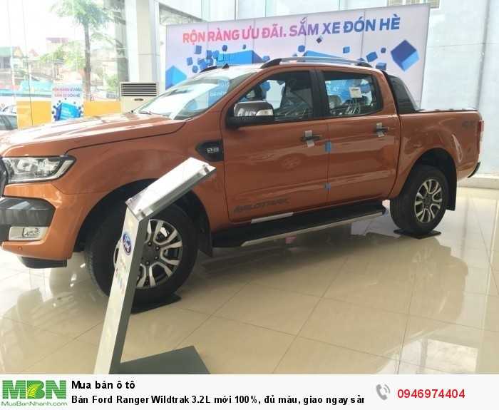 Bán Ford Ranger Wildtrak 3.2L mới 100%, đủ màu, giao ngay sản xuất năm 2018