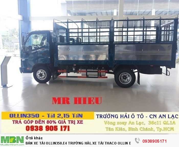 Bán Xe Tải Ollin350.E4 Trường Hải, Xe Tải Thaco Ollin Euro4 Chạy Trong Thành Phố Thùng Dài 4,4m