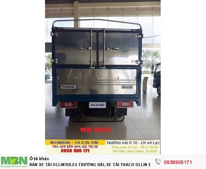 Bán Xe Tải Ollin350.E4 Trường Hải, Xe Tải Thaco Ollin Euro4 Chạy Trong Thành Phố Thùng Dài 4,4m