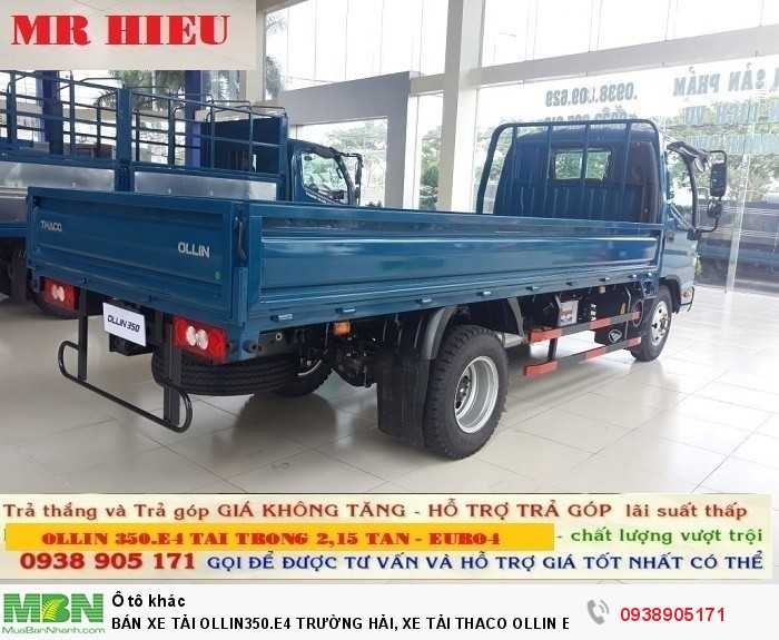 Bán Xe Tải Ollin350.E4 Trường Hải, Xe Tải Thaco Ollin Euro4 Chạy Trong Thành Phố Thùng Dài 4,4m