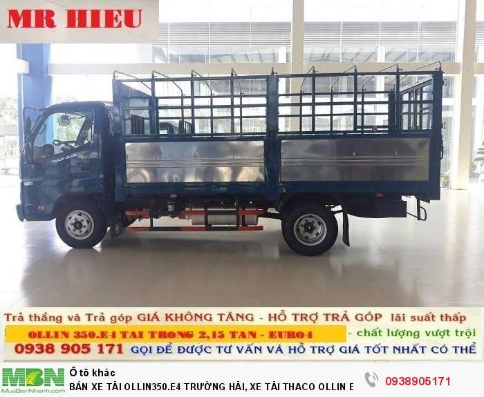 Bán Xe Tải Ollin350.E4 Trường Hải, Xe Tải Thaco Ollin Euro4 Chạy Trong Thành Phố Thùng Dài 4,4m