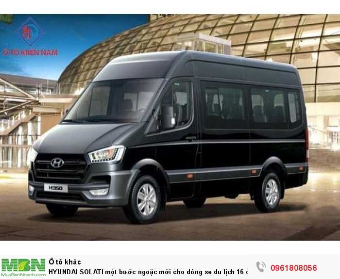 HYUNDAI SOLATI một bước ngoặc mới cho dòng xe du lịch 16 chổ.