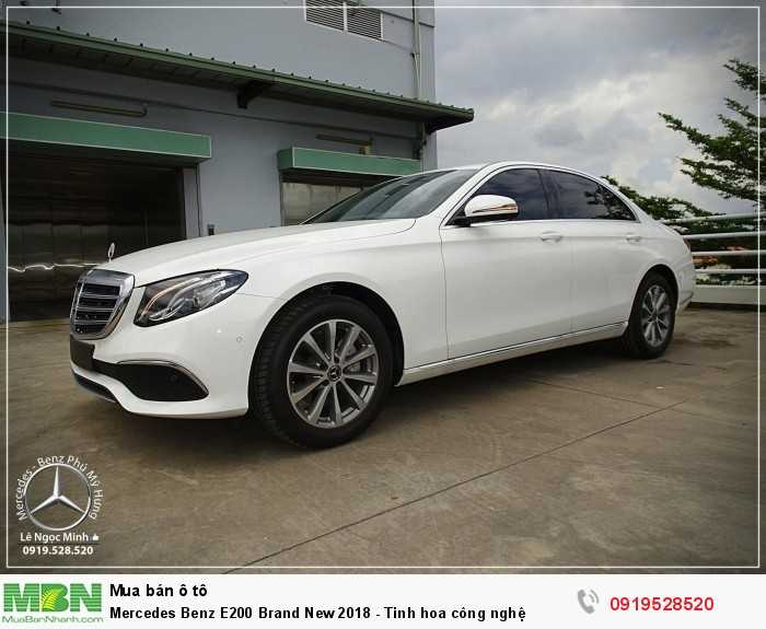 Mercedes Benz E200 Brand New 2018 - Tinh hoa công nghệ