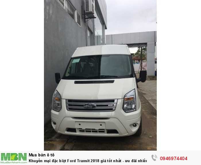 Khuyến mại đặc biệt Ford Transit 2018 giá tốt nhất - ưu đãi nhiều nhất cho khách hàng