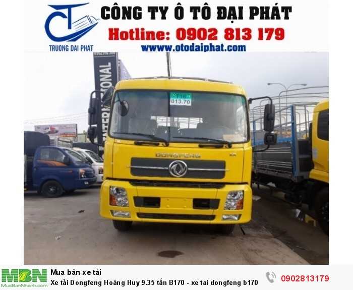 Xe tải Dongfeng Hoàng Huy 9.35 tấn B170 - xe tai dongfeng b170 đời 2017 giá rẻ