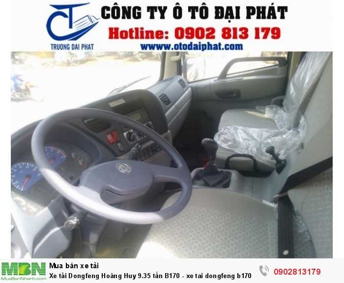 Xe tải Dongfeng Hoàng Huy 9.35 tấn B170 - xe tai dongfeng b170 đời 2017 giá rẻ