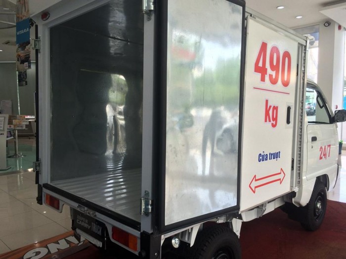 Suzuki Super Carry truck 490kg (cửa Lùa bên thân xe)