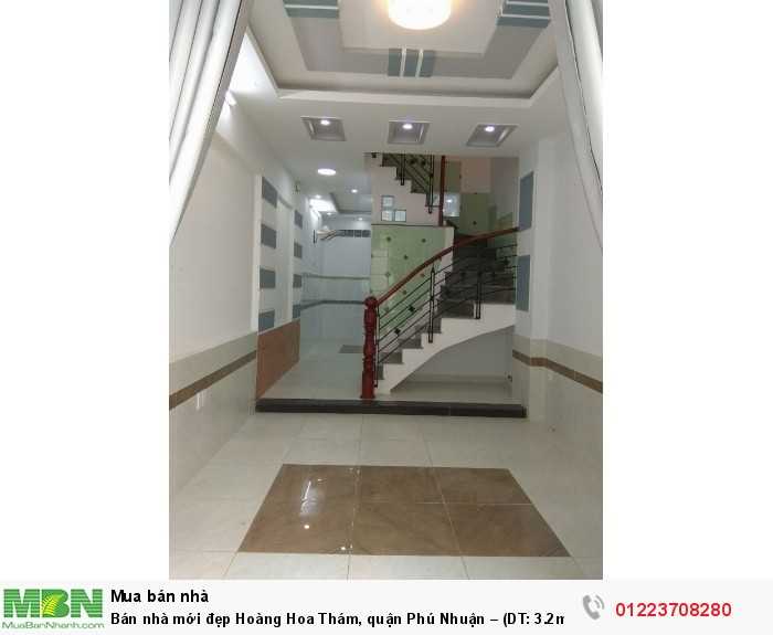 Bán nhà mới đẹp Hoàng Hoa Thám, quận Phú Nhuận – (DT: 3.2m x 12m)