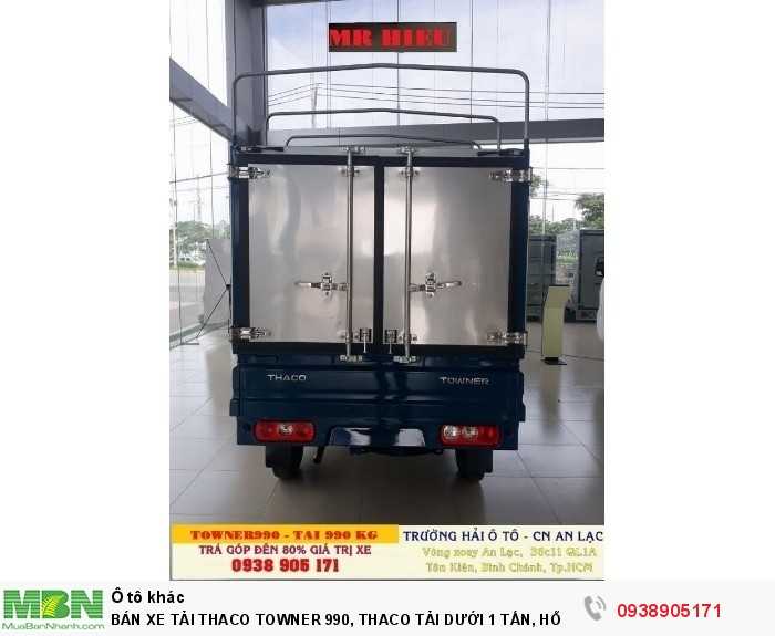 Bán Xe Tải Thaco Towner 990, Thaco Tải Dưới 1 Tấn, Hỗ Trợ 100% Thuế Trước Bạ Khi Mua Xe