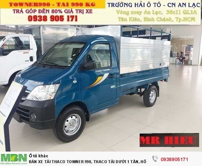 Bán Xe Tải Thaco Towner 990, Thaco Tải Dưới 1 Tấn, Hỗ Trợ 100% Thuế Trước Bạ Khi Mua Xe