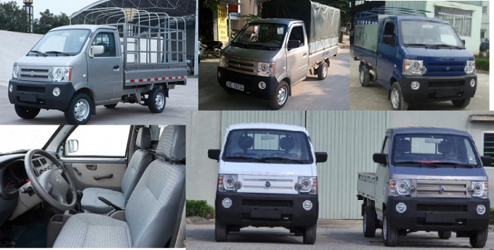 Xe tải Dongben 870kg trả góp nhập khẩu hàn quốc chính hãng