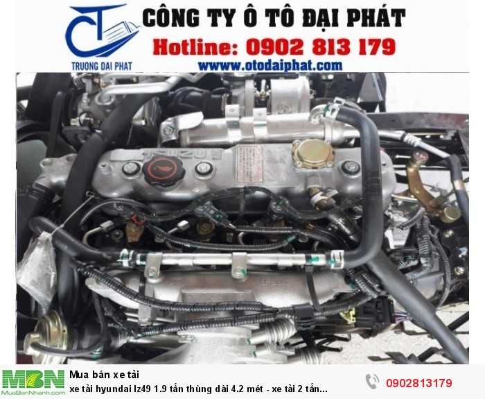 xe tải hyundai Iz49 1.9 tấn thùng dài 4.2 mét - xe tải 2 tấn Hyundai IZ49