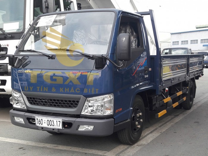 Xe tải DoThanh iz49 2t5 thùng lửng|hỗ trợ trả góp 90% — xe có sẵn giao ngay.