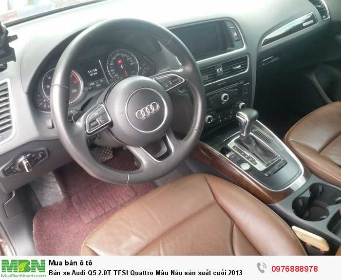 Bán xe Audi Q5 2.0T TFSI Quattro Màu Nâu sản xuất cuối 2013