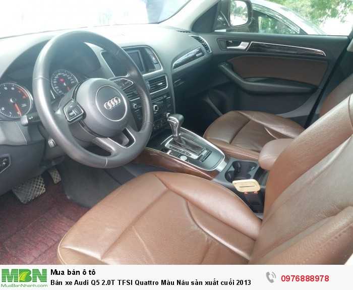 Bán xe Audi Q5 2.0T TFSI Quattro Màu Nâu sản xuất cuối 2013