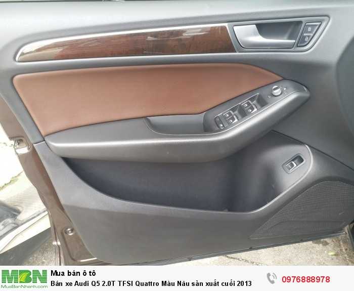 Bán xe Audi Q5 2.0T TFSI Quattro Màu Nâu sản xuất cuối 2013