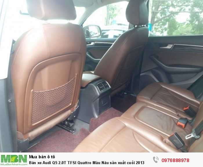 Bán xe Audi Q5 2.0T TFSI Quattro Màu Nâu sản xuất cuối 2013