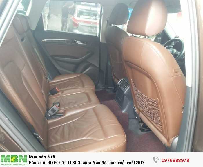 Bán xe Audi Q5 2.0T TFSI Quattro Màu Nâu sản xuất cuối 2013