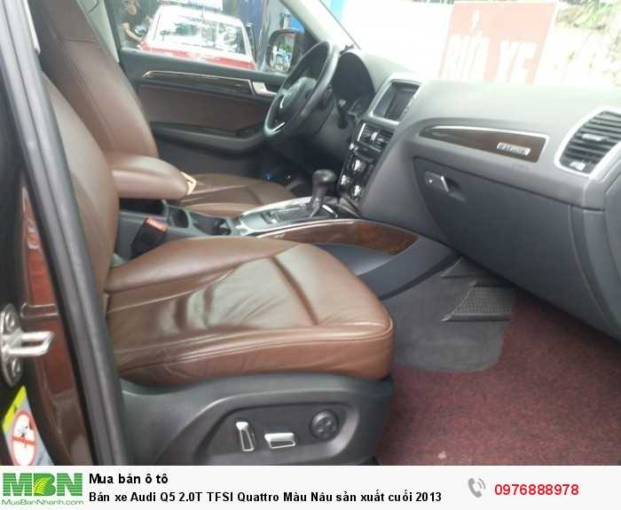 Bán xe Audi Q5 2.0T TFSI Quattro Màu Nâu sản xuất cuối 2013