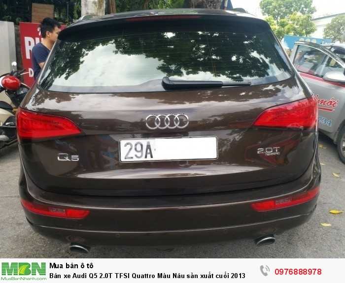 Bán xe Audi Q5 2.0T TFSI Quattro Màu Nâu sản xuất cuối 2013