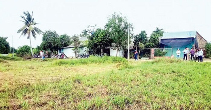 Bán đất thổ cư mặt tiền đường Nguyễn Thị Nê, Củ Chi, diện tích 879m2